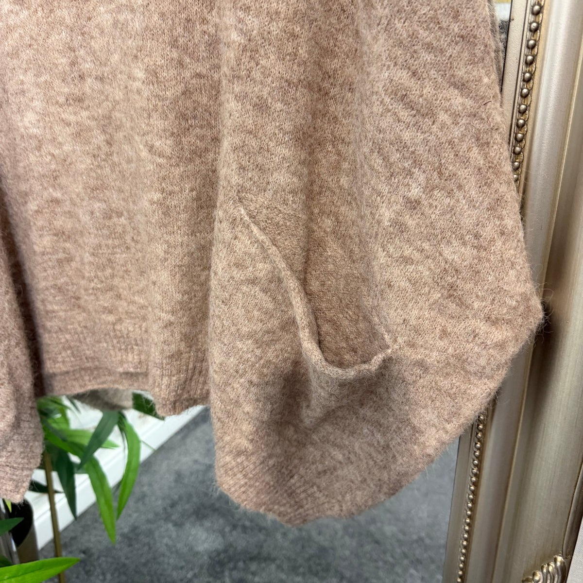 One pocket over jumper