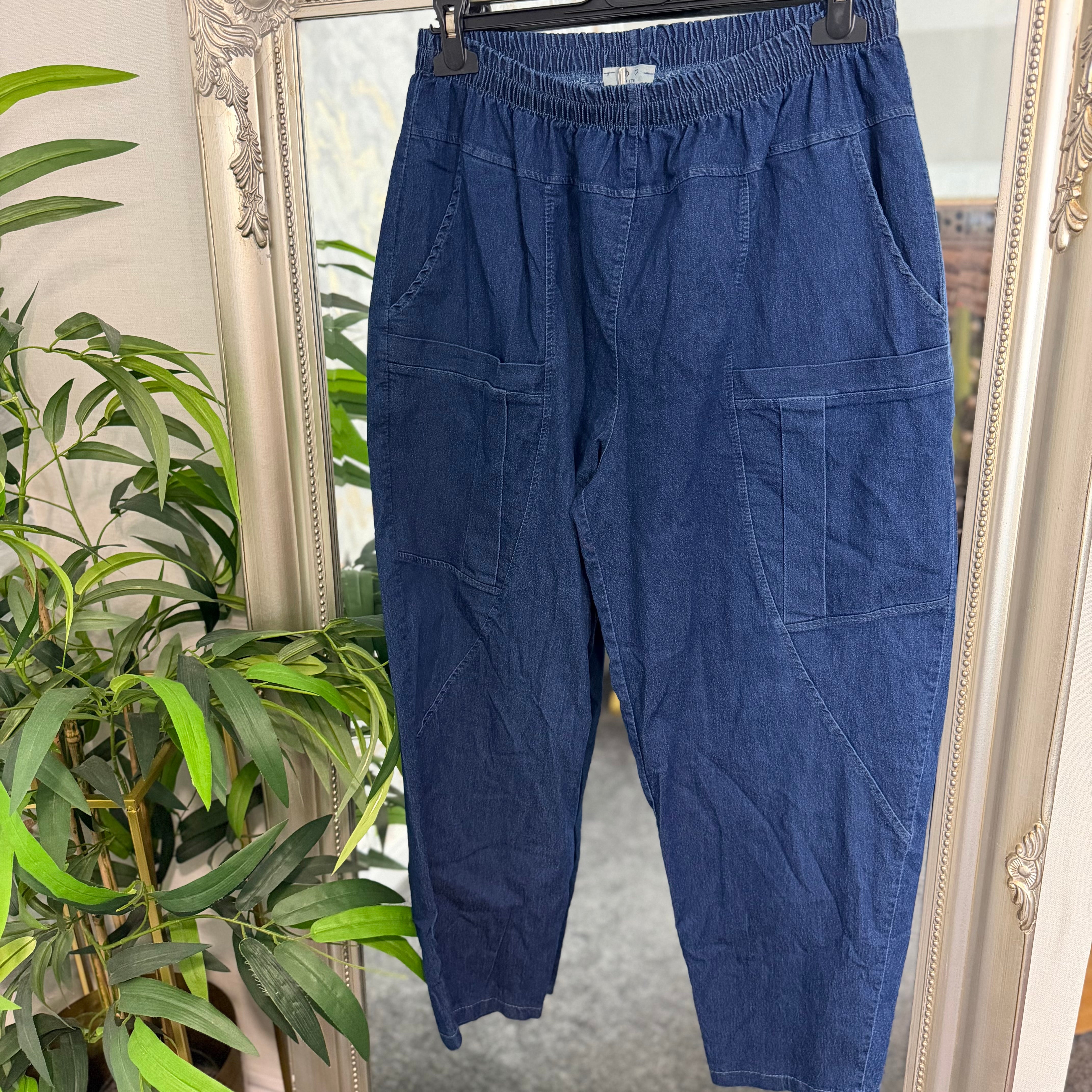 Barrel leg jeans