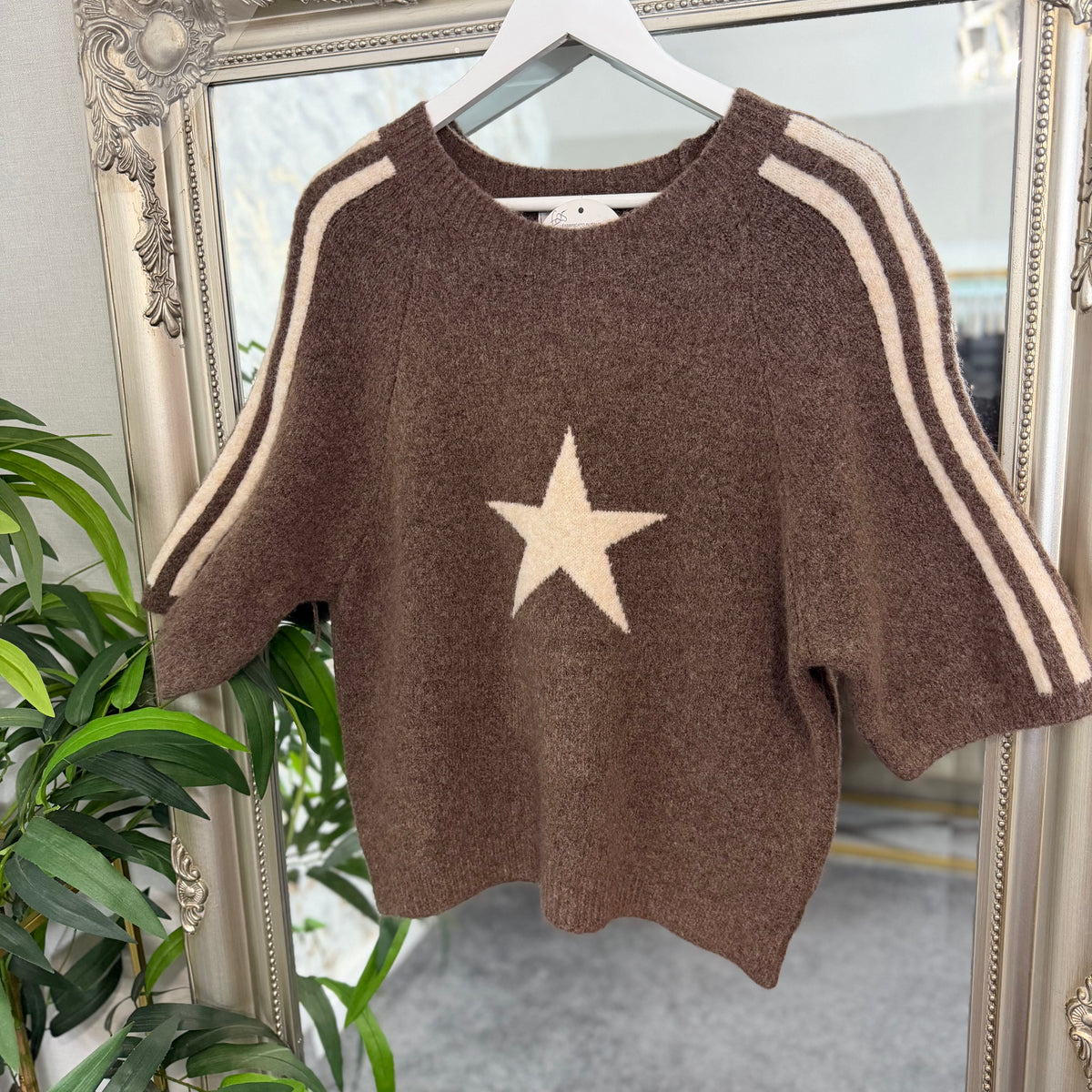Star short sleeved jumper