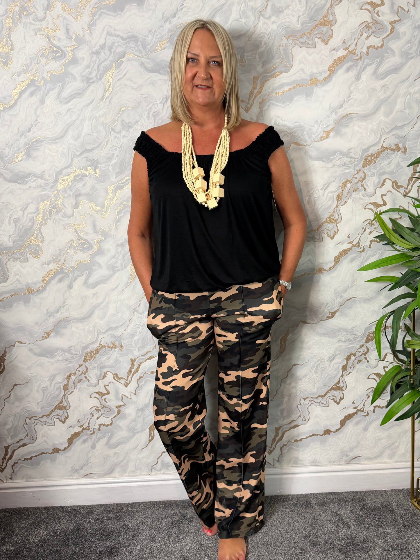 Camo joggers