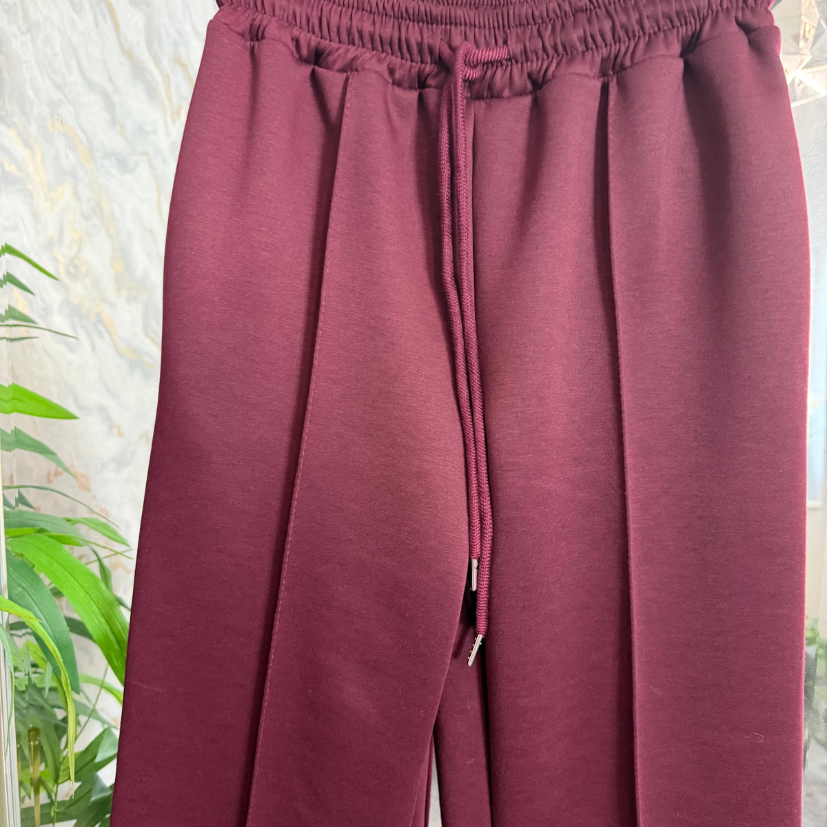 Seam front joggers