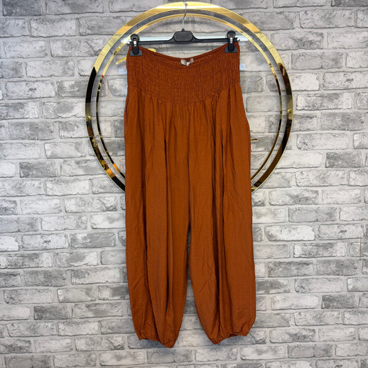 Genie pleat trousers