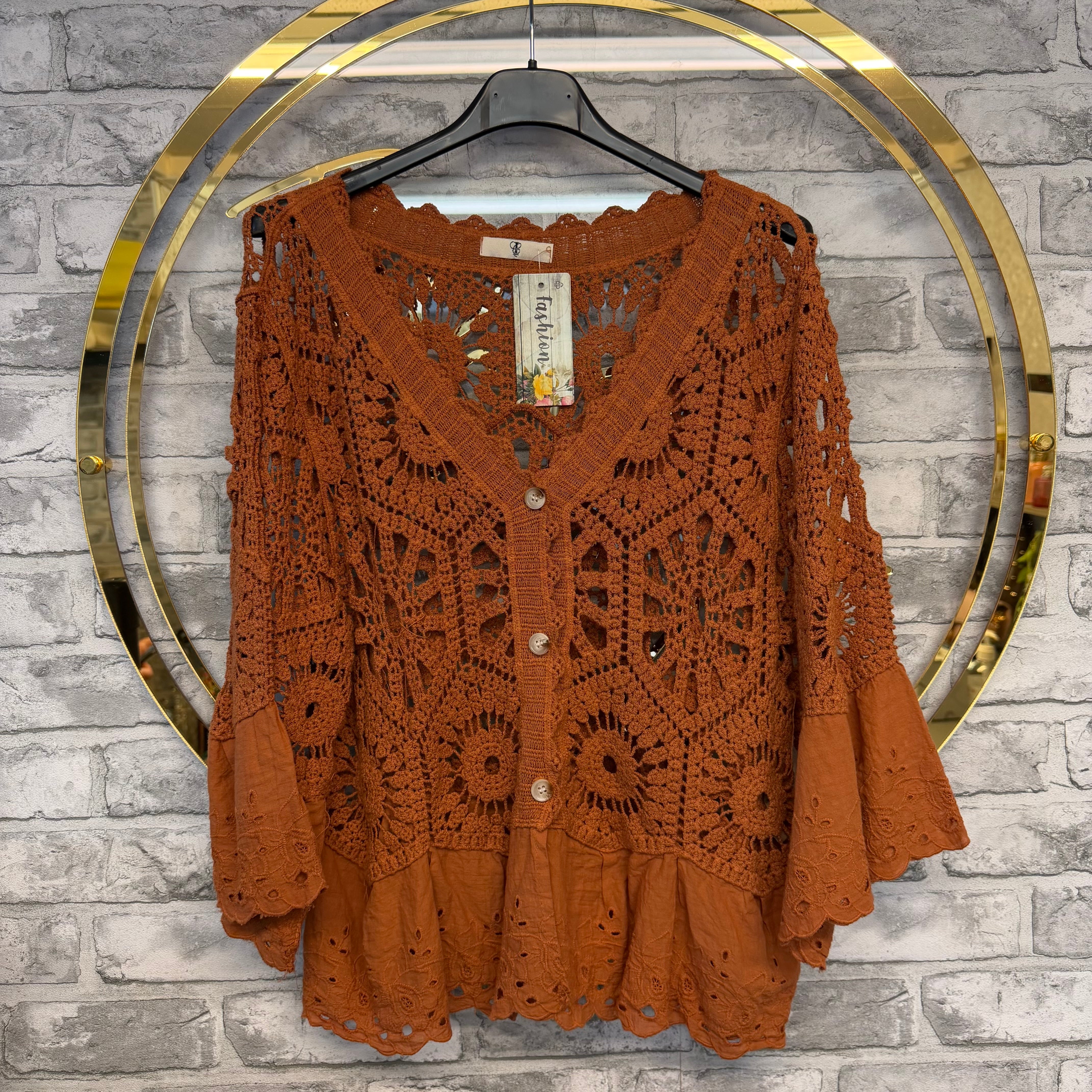 Crochet cardigan