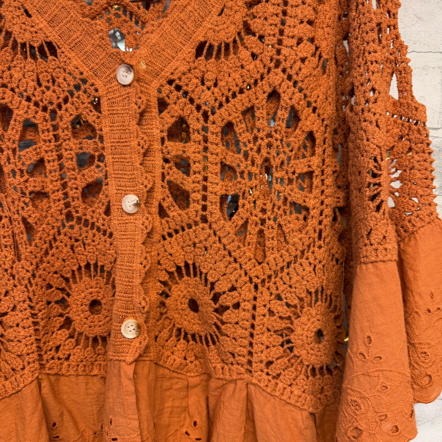 Crochet cardigan