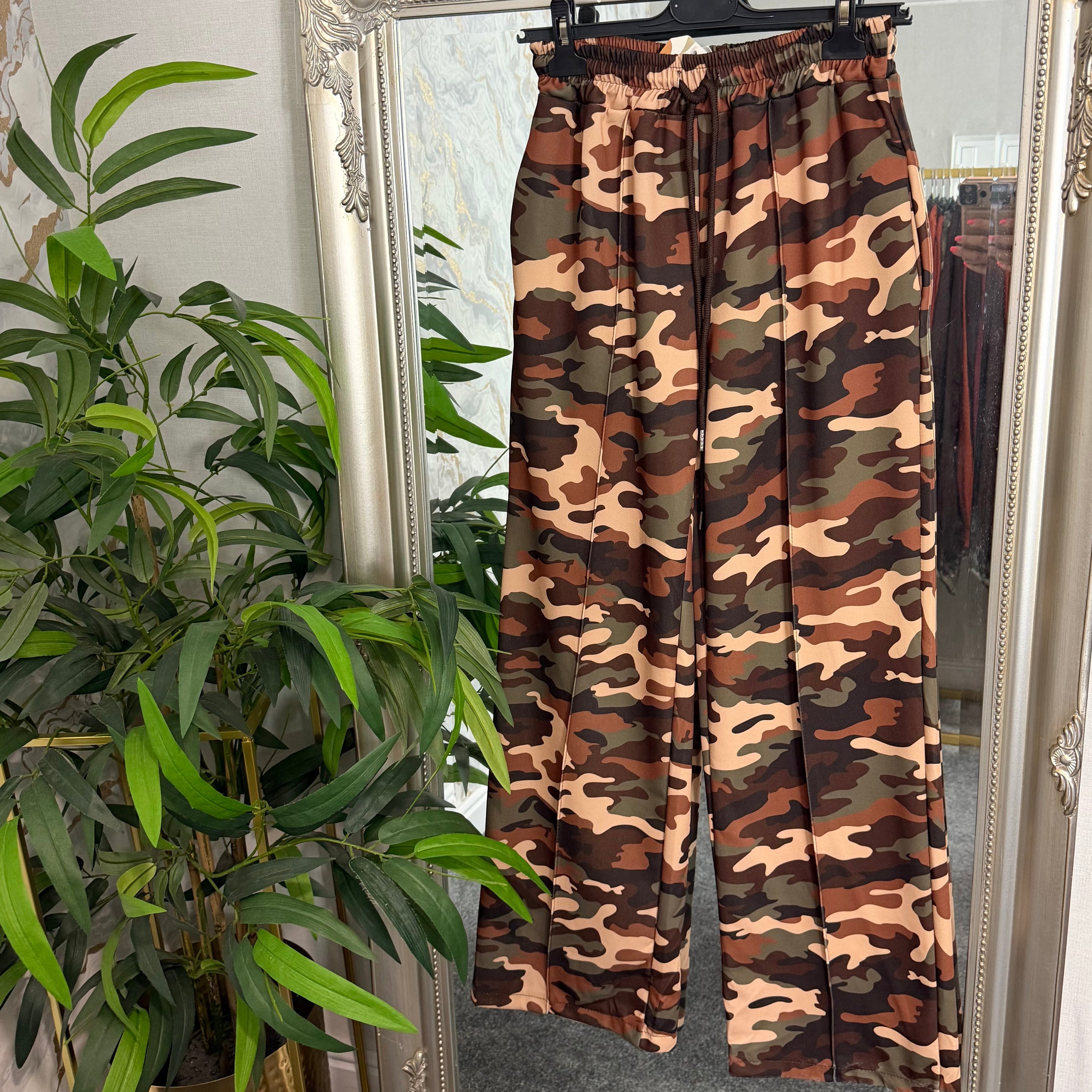 Camo joggers